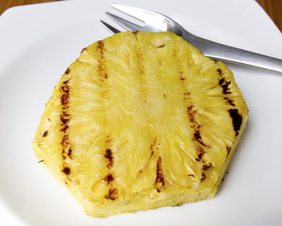 Grilled Pineapple With a Wash of Sambuka.jpg