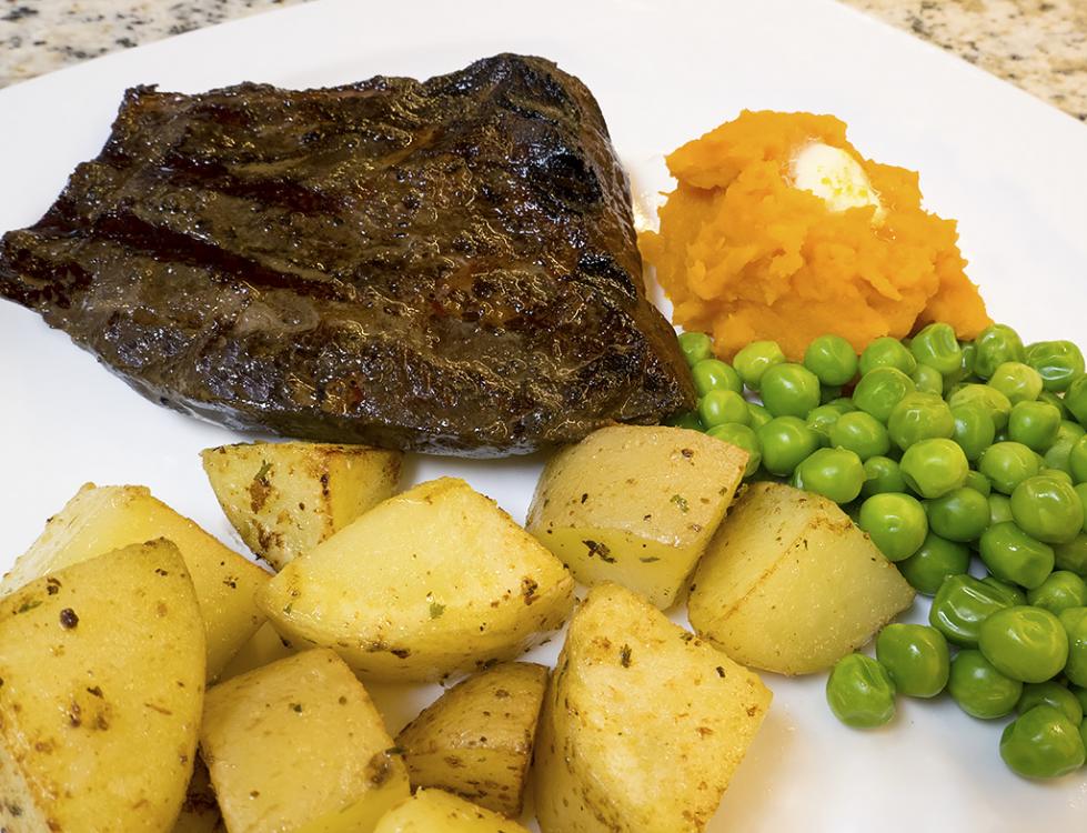 First Flat Iron Steak Dinner.jpg